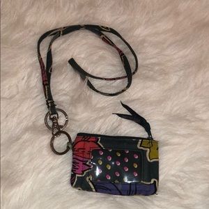 Vera Bradley lanyard
